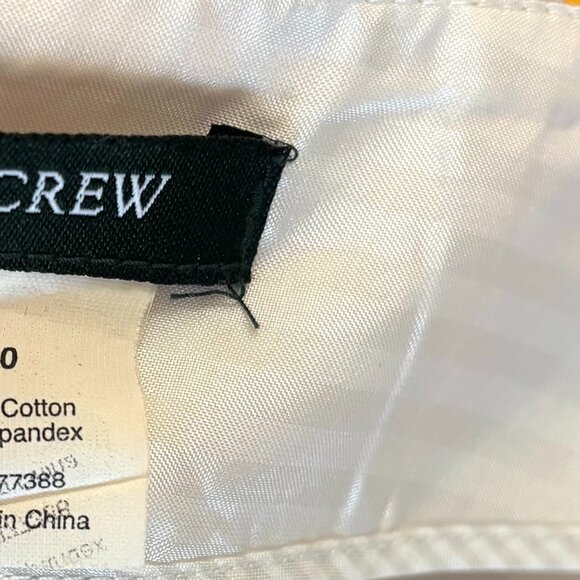 J.Crew Retro Geometric Print A-Line Skirt, Size 0 - Picture 6 of 6